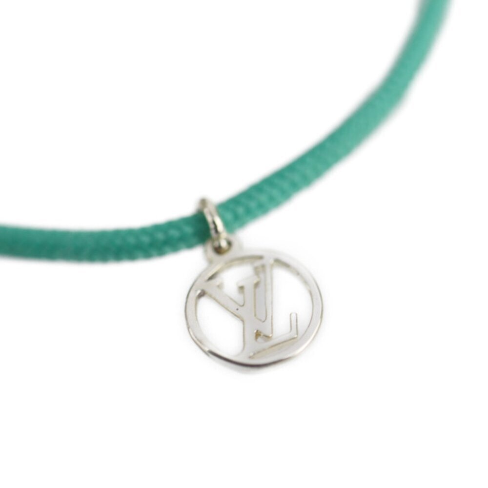 LOUIS VUITTON Green Lockit Charm Bracelet - Picture 6 of 8